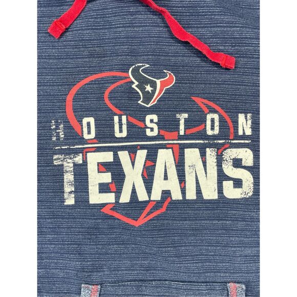 Houston Texans Hoodie Womens L Blue NFL Team Fleece Pullover Football Fan - Picture 2 of 7